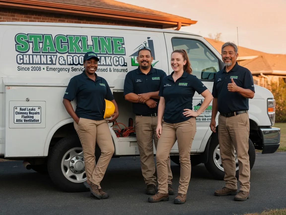 Chimney flashing repair company in Manteno, IL